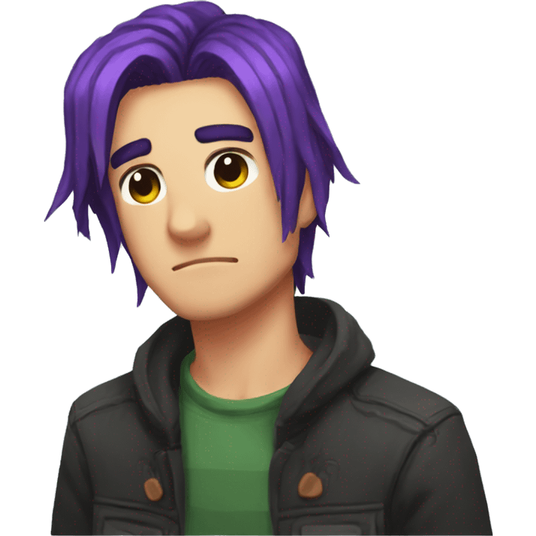 Stardew Valley emo dude emoji