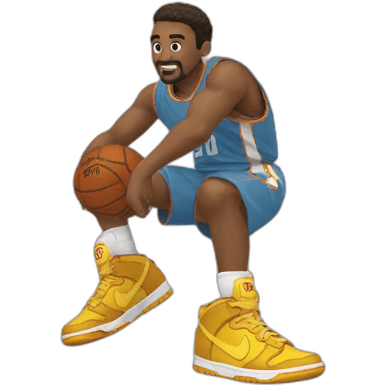 Dunk chaussure emoji