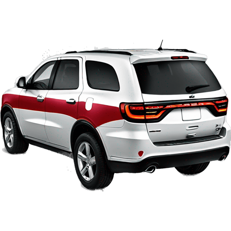 2011 dodge Durango with red stripes emoji