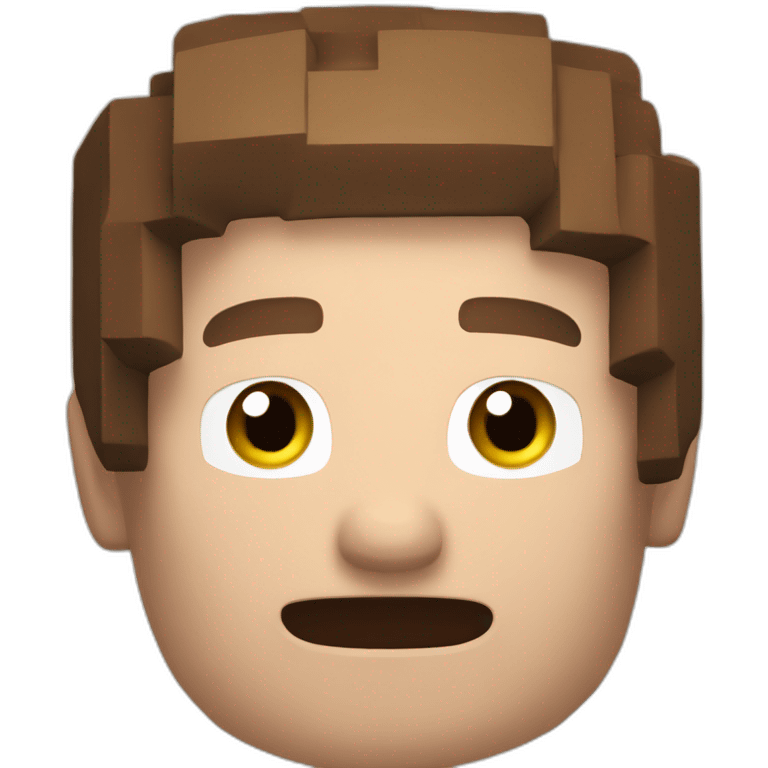 steve from minecraft emoji