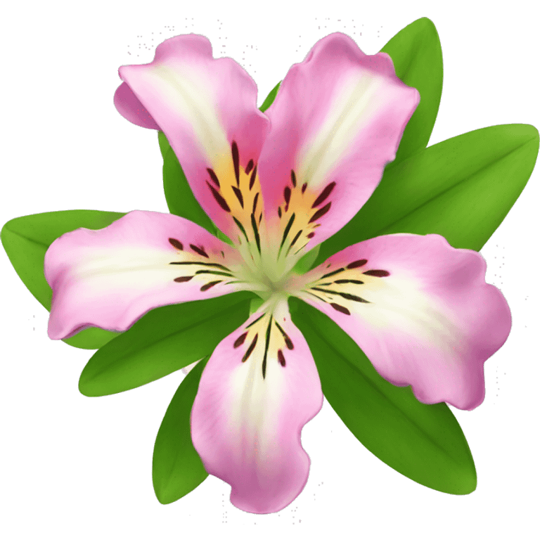 alstroemeria flower emoji