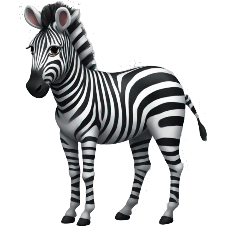 Zebra Love  emoji