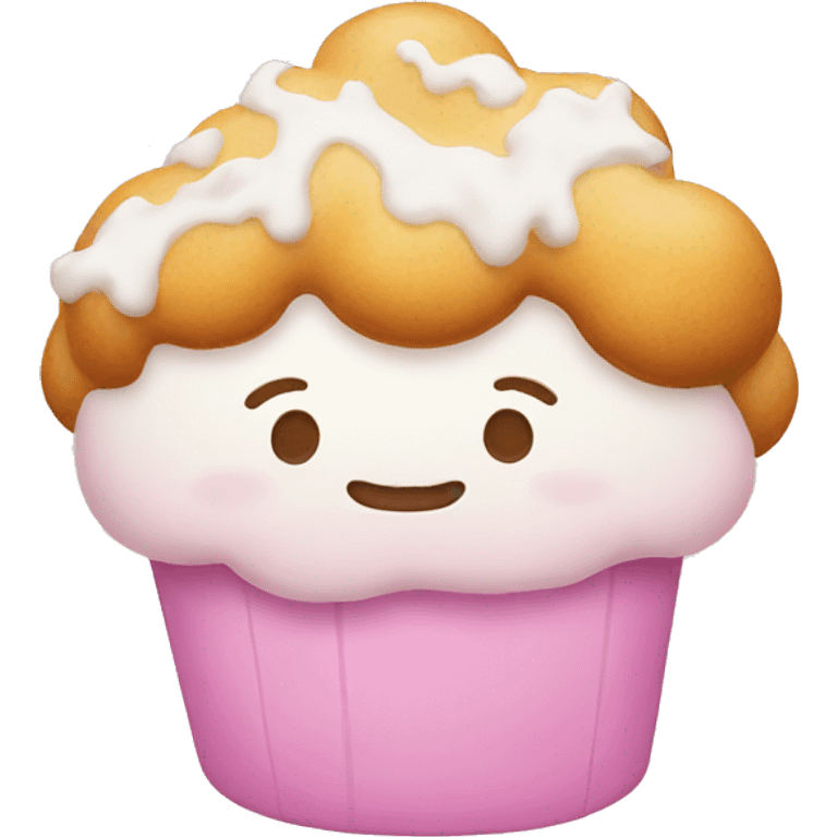 a creampuff emoji