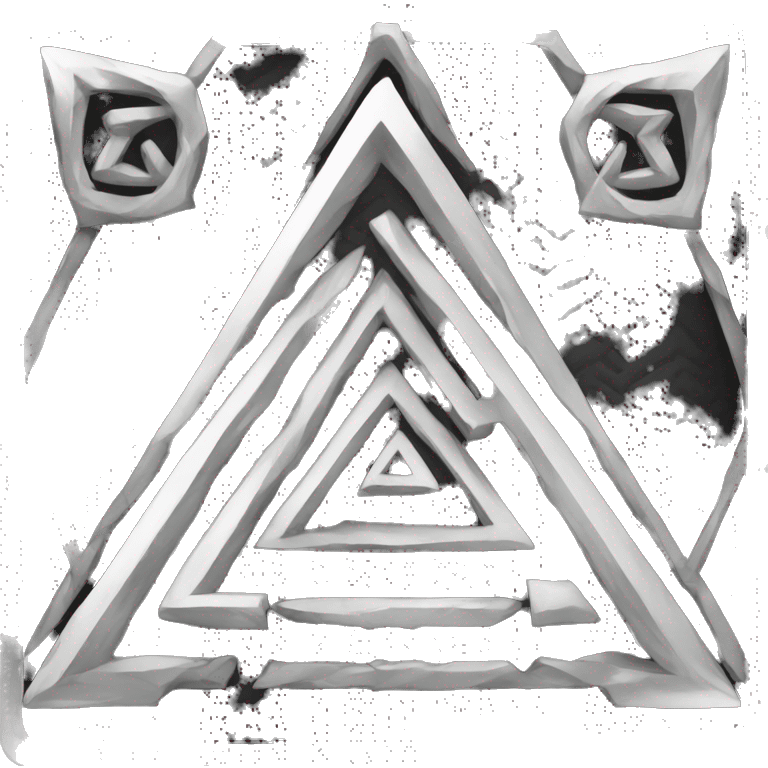 Black Valknut  emoji