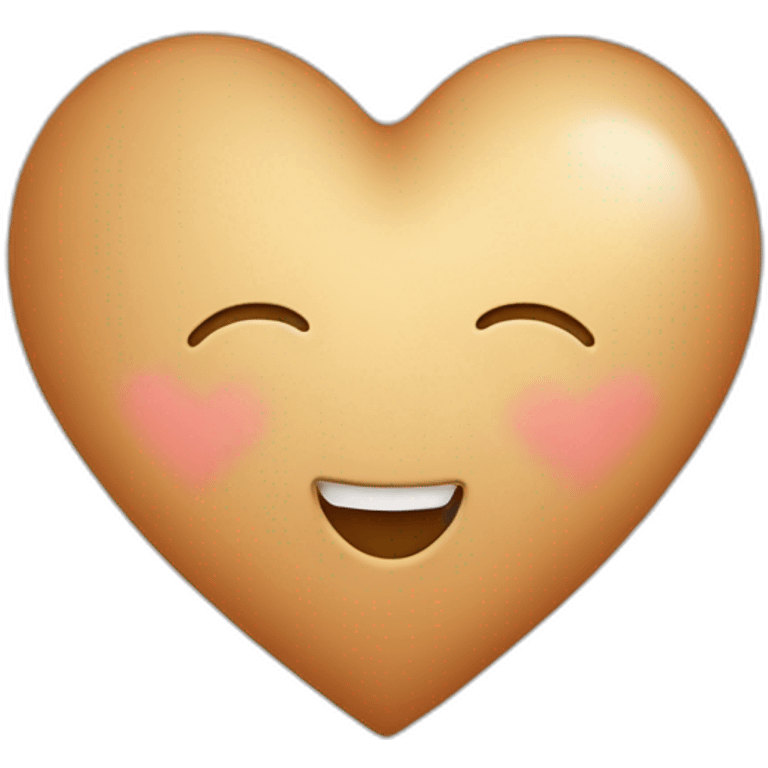 Heart shaped emoji