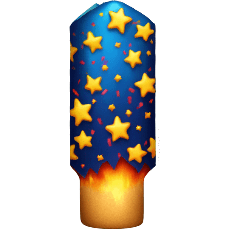 firework cracker before it explodes emoji