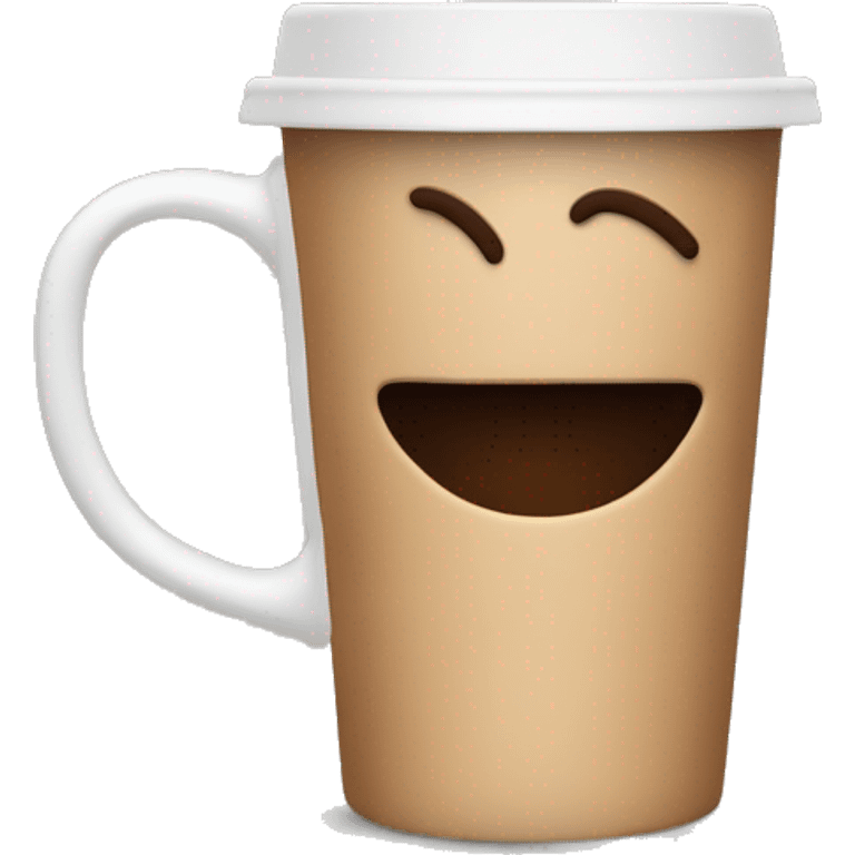 Verschütteter kaffebecher emoji