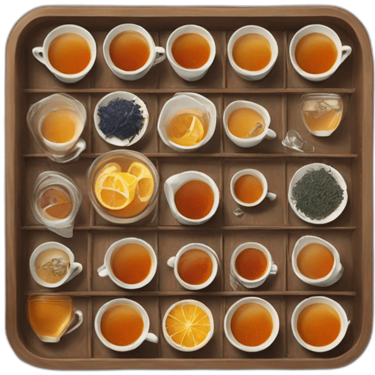 tray of teas emoji