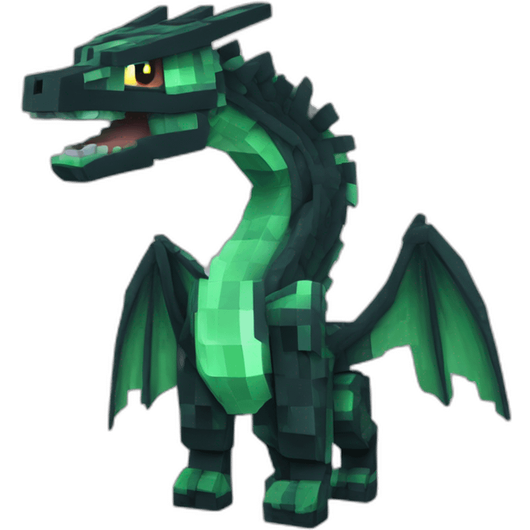 a Minecraft ender dragon  emoji