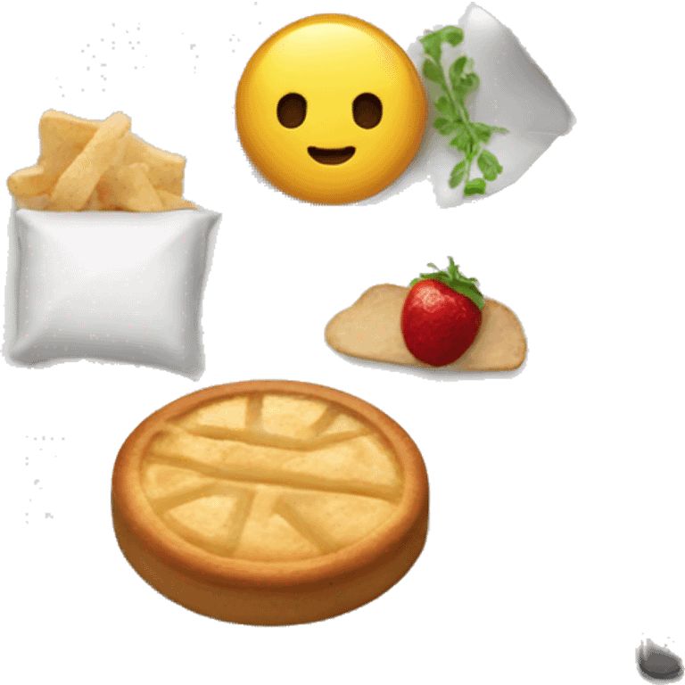 Room service food  emoji