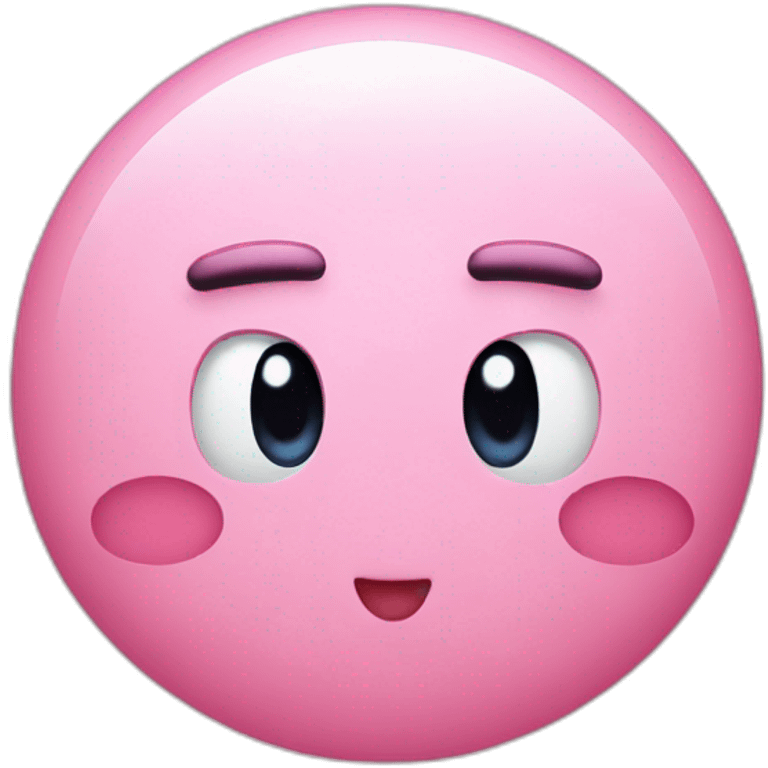 kirby face emoji