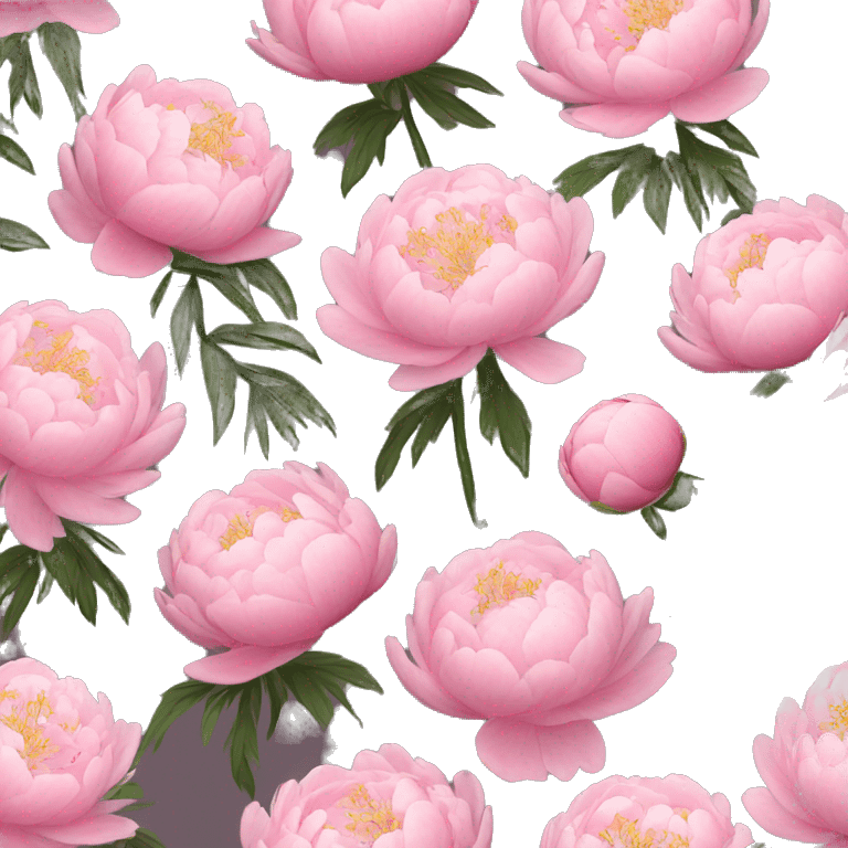 Peony bouquet small emoji