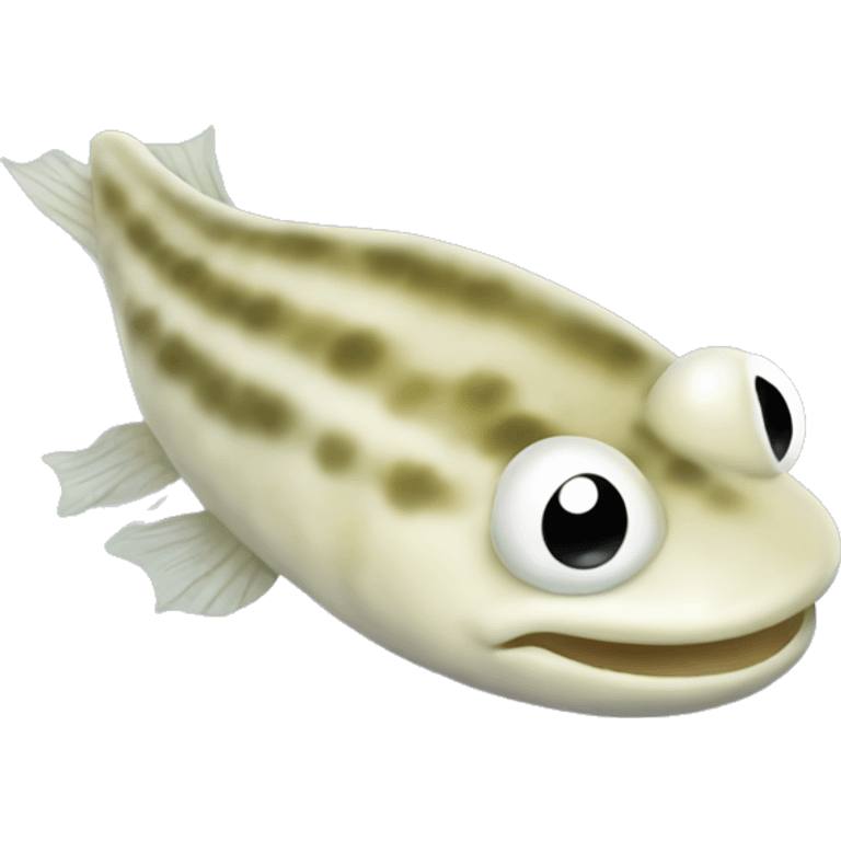 white tadpole emoji