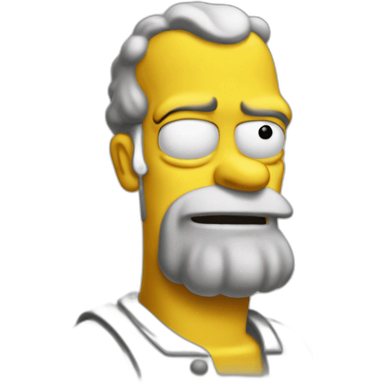 Homer simp emoji