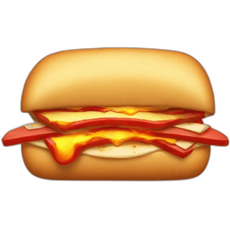 fire sandwich emoji