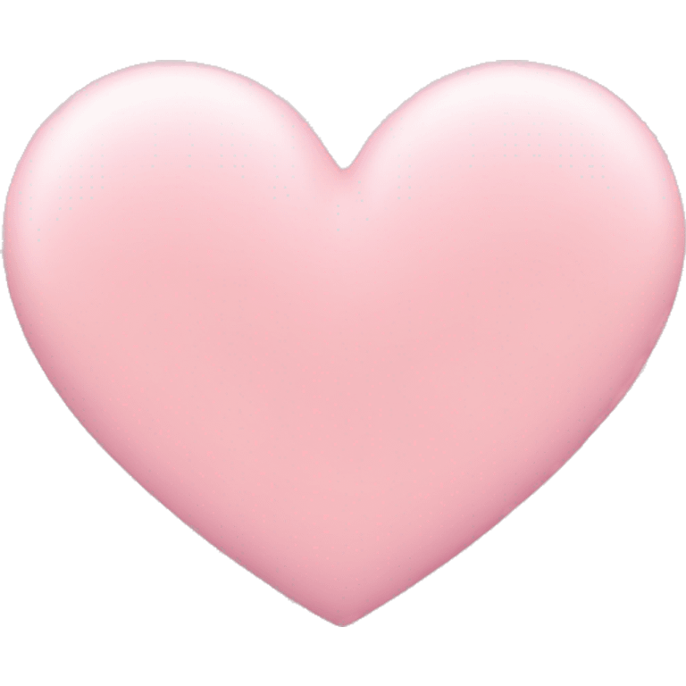 pastel pink heart emoji