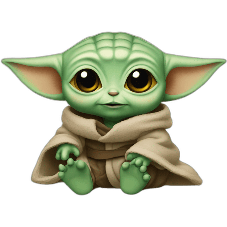 Baby yoda emoji