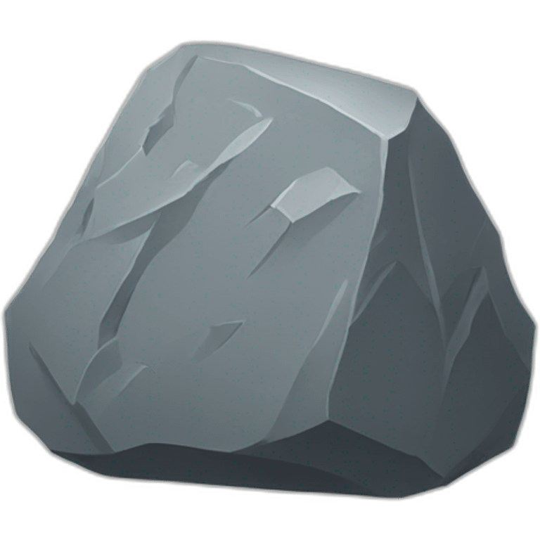 Granite rock emoji