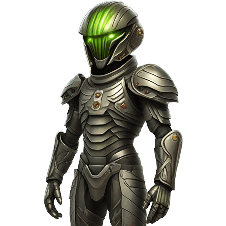 Martian military Overlord full body emoji