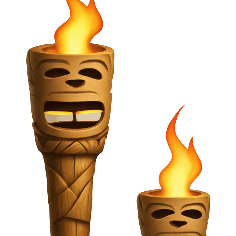 tiki torch emoji