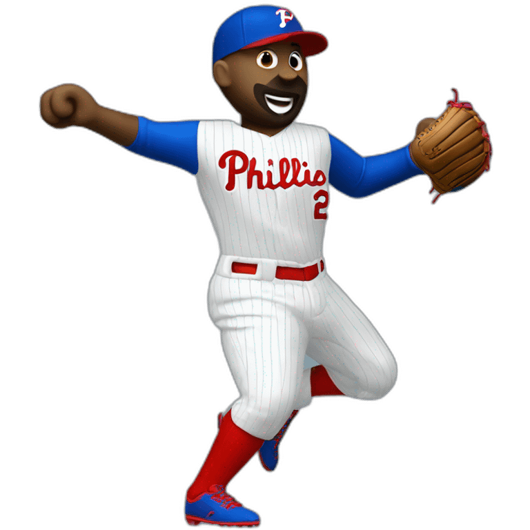 Phillie Fanatic dancing emoji