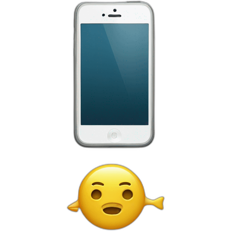 iPhone versus squale emoji