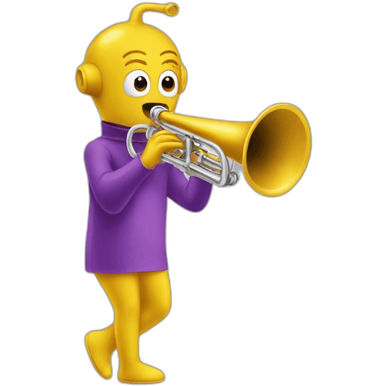 voice trumpet from teletubbies emoji