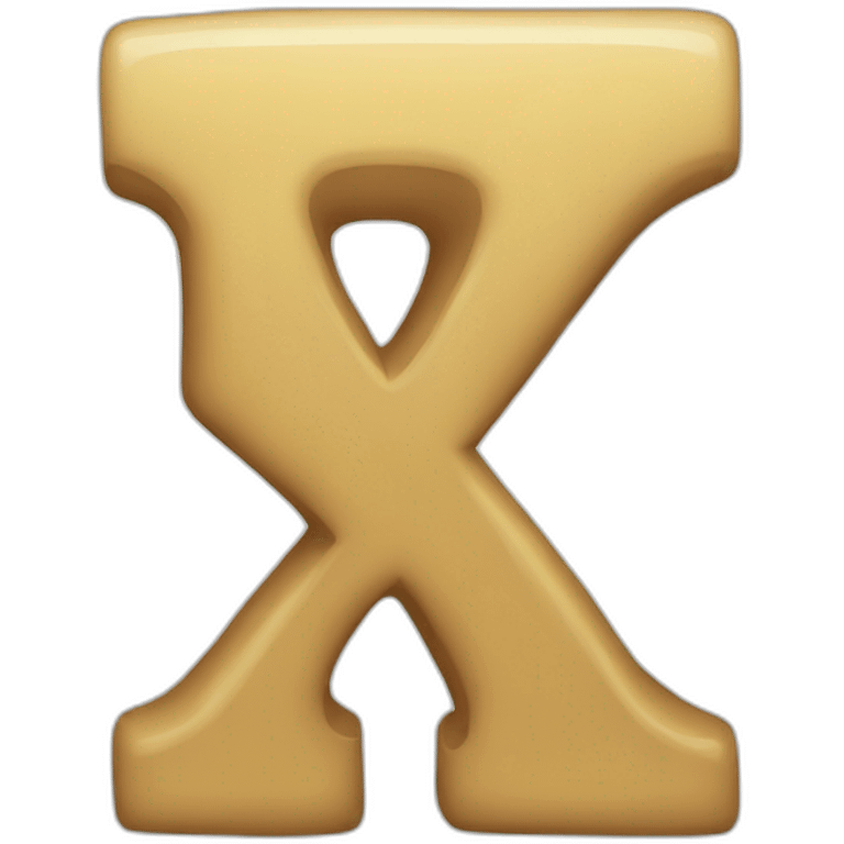 letter x emoji