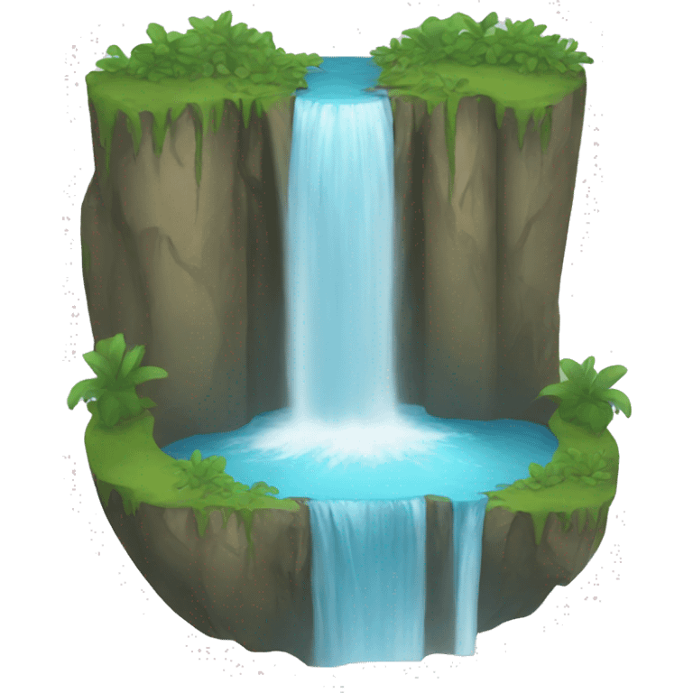 waterfall emoji