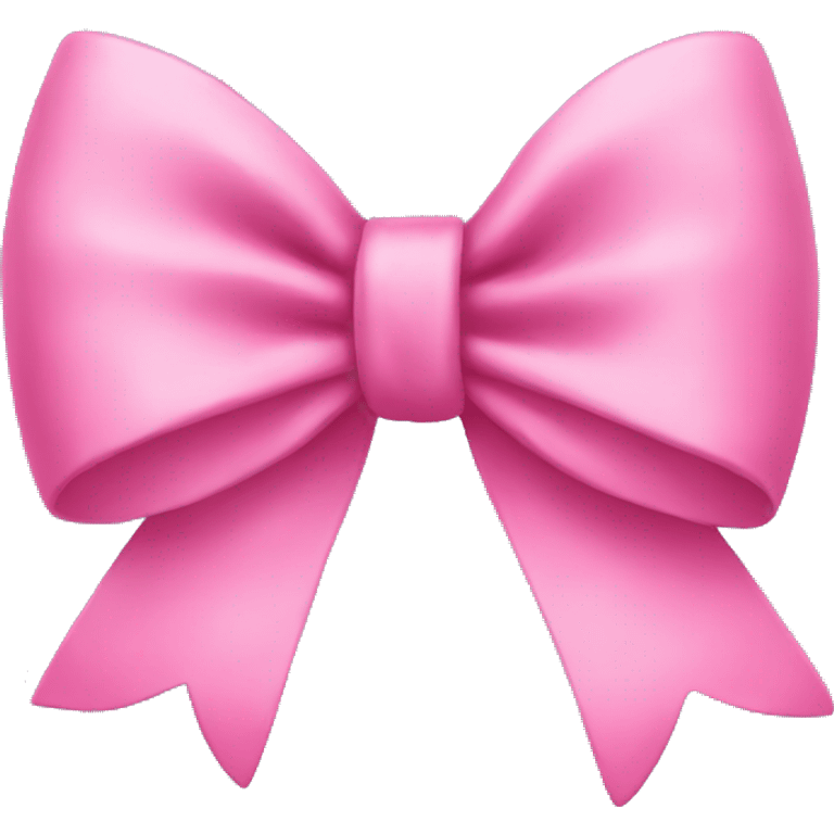 Pink bow emoji