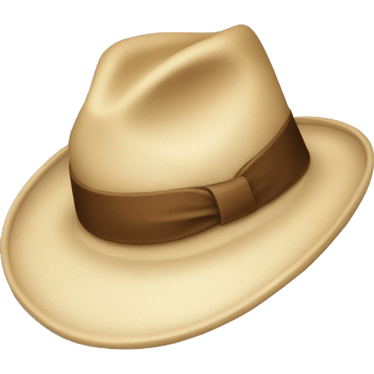 Panama hat emoji