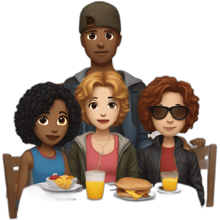 breakfast club emoji