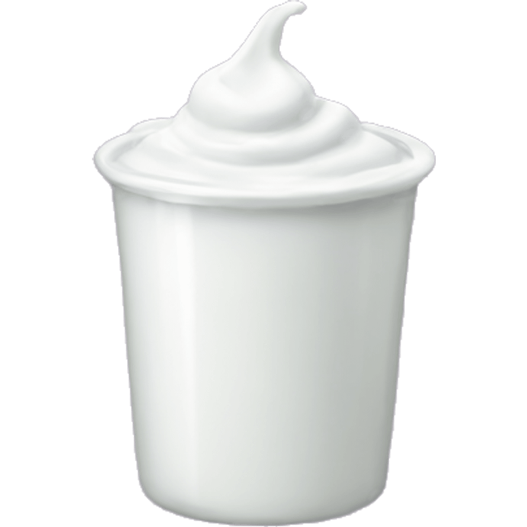 Yogurt aesthetic  emoji