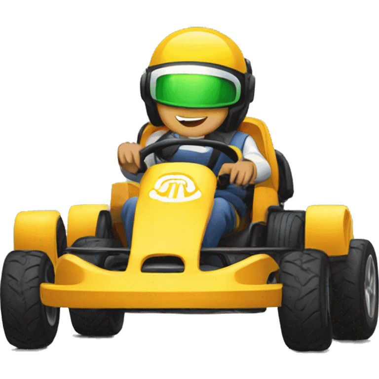 3 Gokart emoji