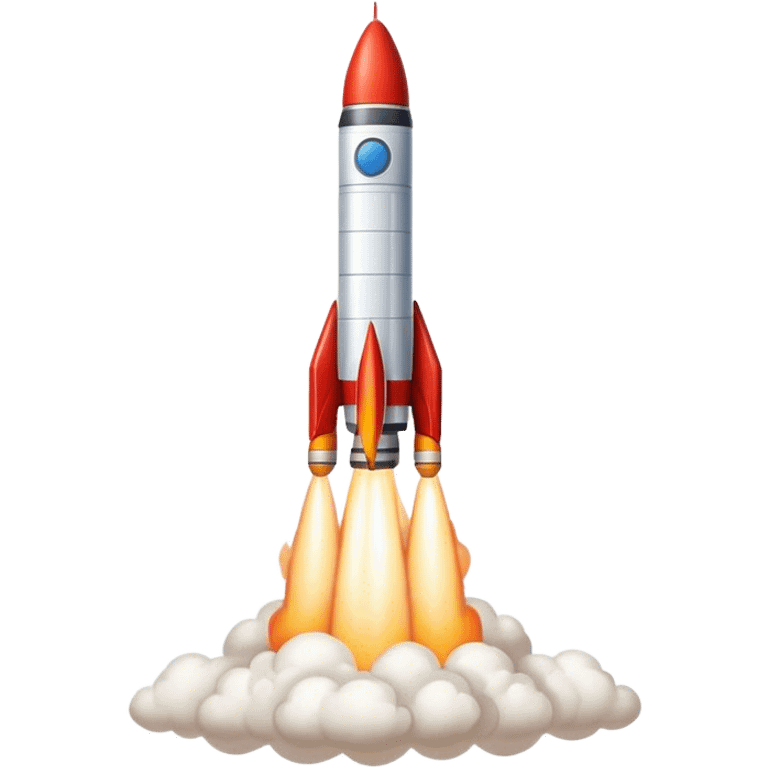 Rocket launch emoji