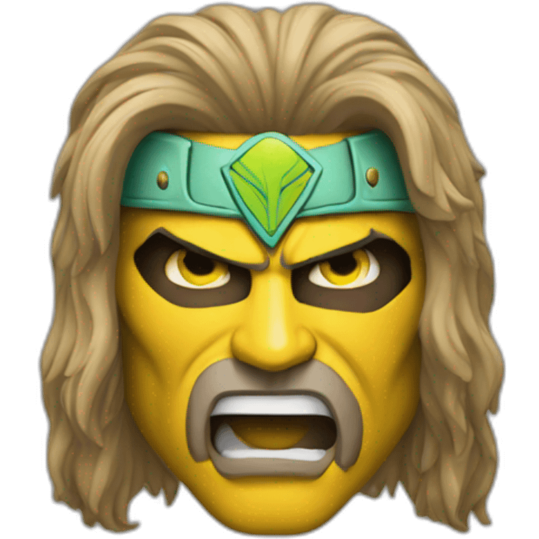 The ultimate warrior emoji