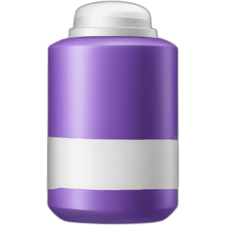 purple deodorant spray carbon emoji