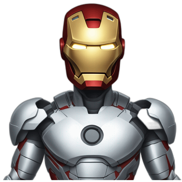 david goggins iron man suit no face mask emoji