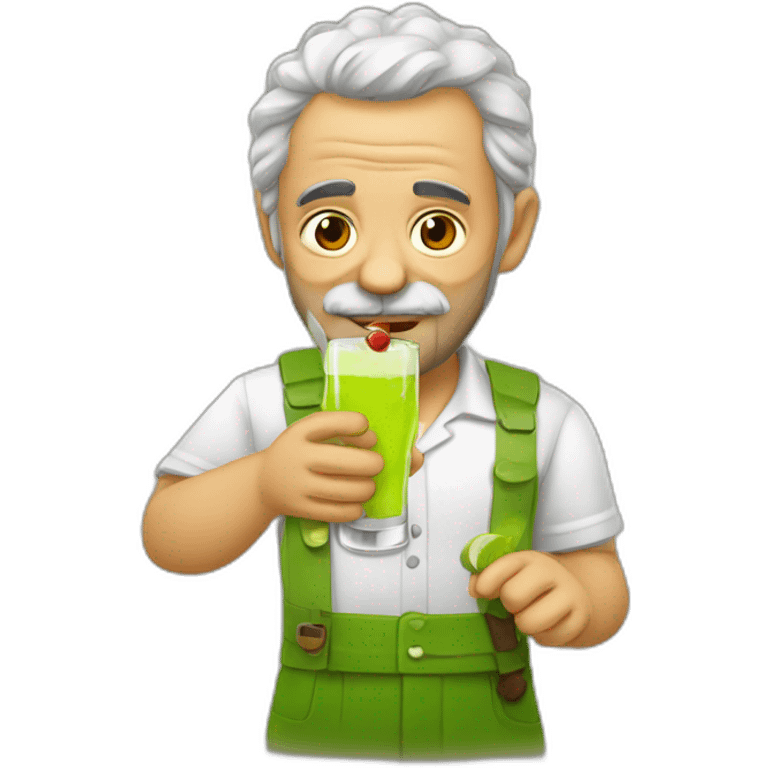 lula-drinking-cachaca emoji