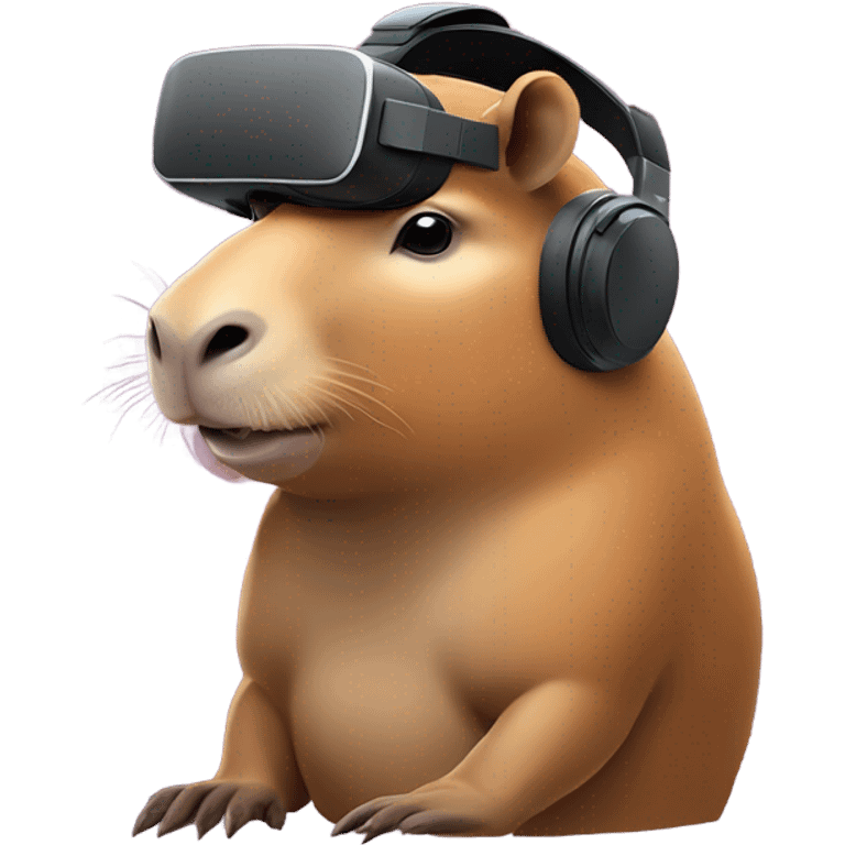 capybara VR emoji