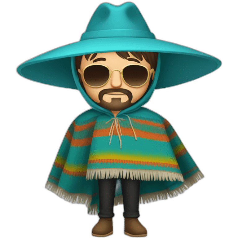 Ringo starr con poncho peruano emoji