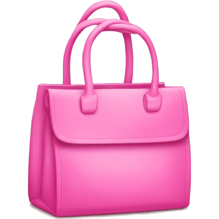 Pink bag emoji