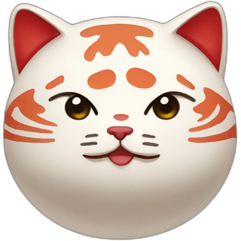 daruma cat emoji