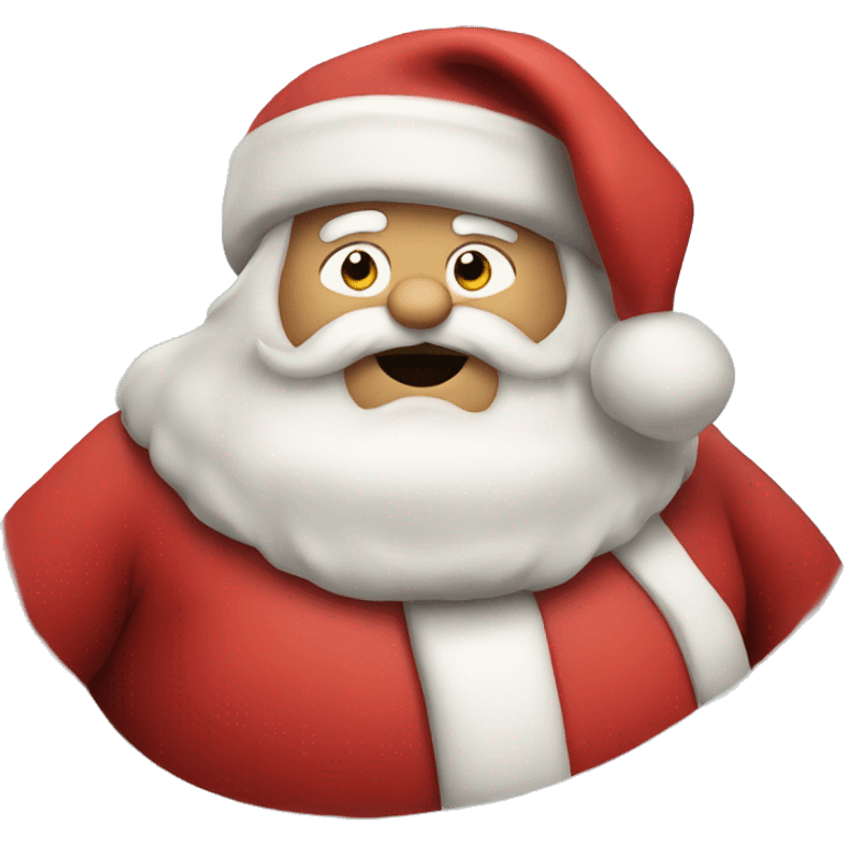 Fat santa emoji