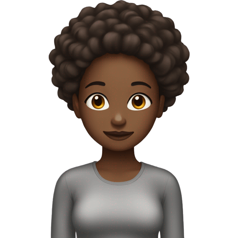 black girl selfcare  emoji