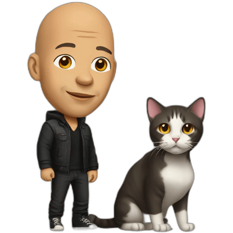 cat + vin diesel emoji