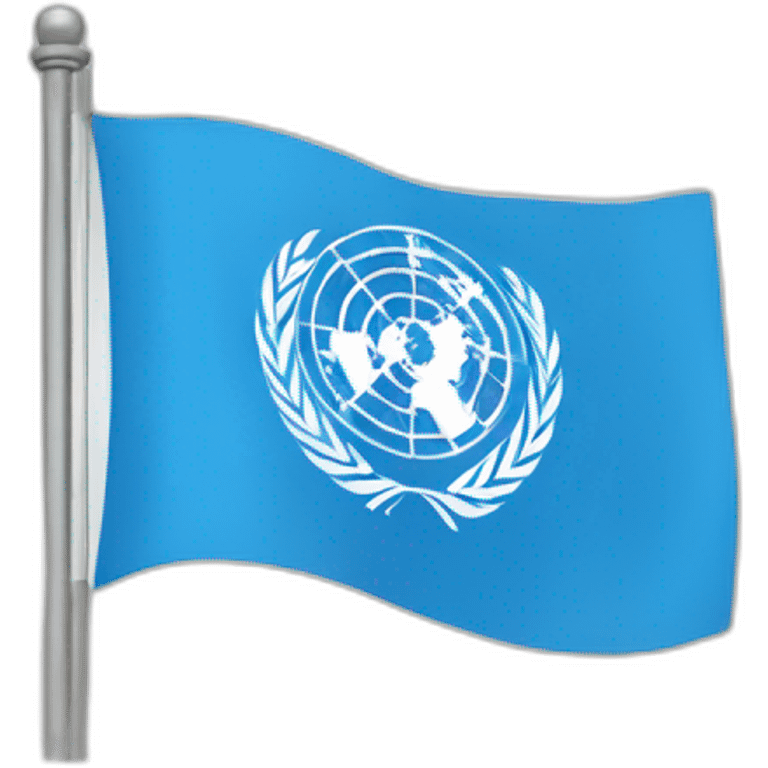 UN flag without Russia emoji