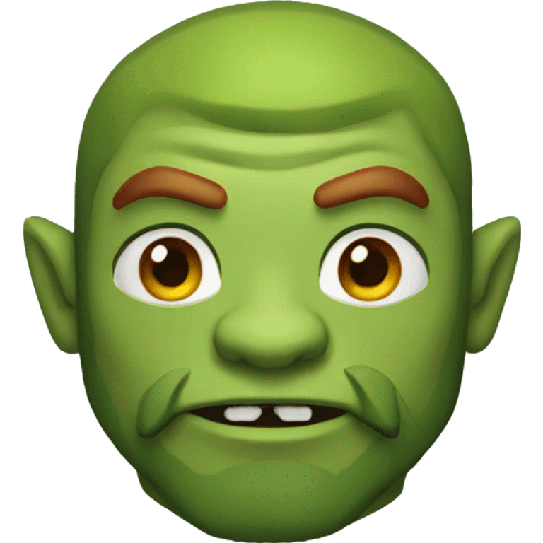 orc with redhair and beard emoji