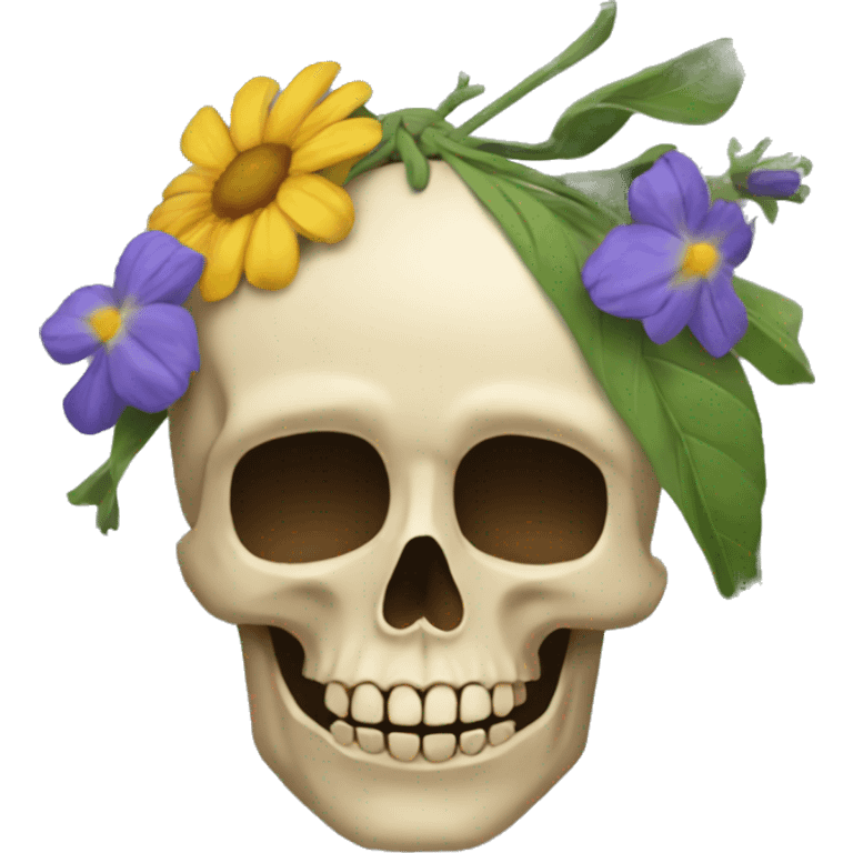 A boquete of dead flowers  emoji