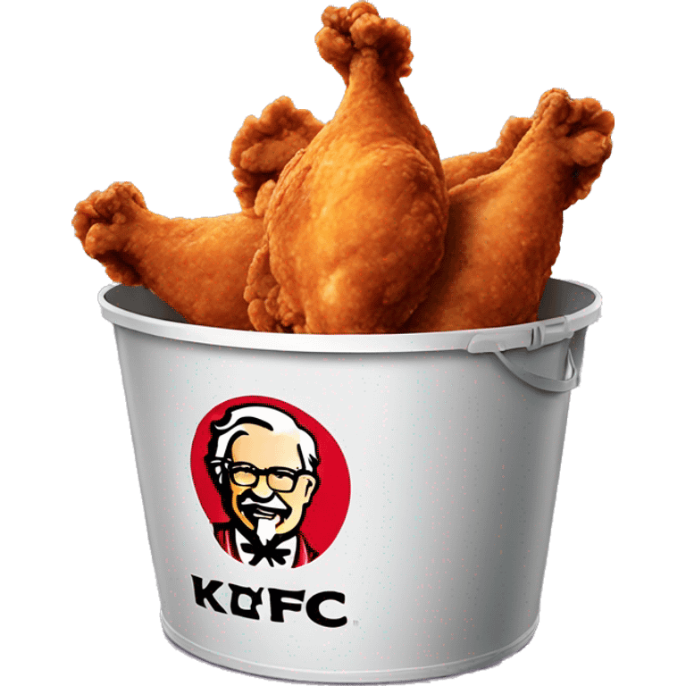 KfC Bucket of fried chicken emoji